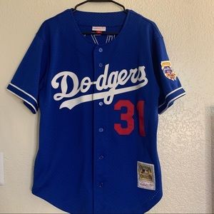 Mitchell & Ness Blue Dodgers Jersey